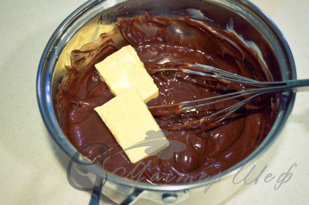 ШАГ 9 - Пирог с шоколадом